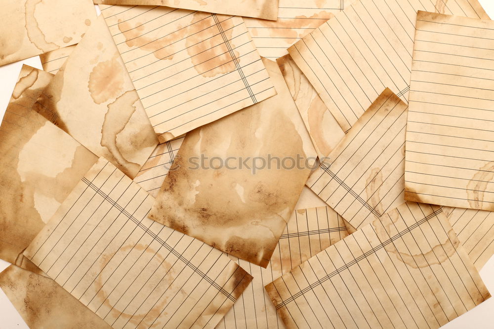 Similar – Image, Stock Photo Remember Piece of paper