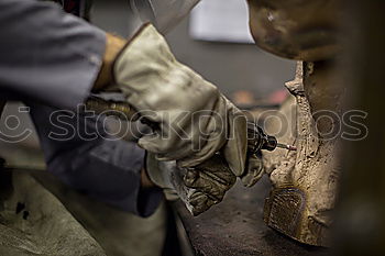 Image, Stock Photo crazy Handcrafts Woman