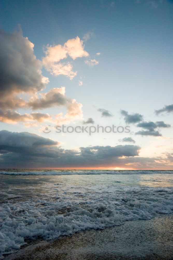 Similar – Image, Stock Photo beach evening Harmonious