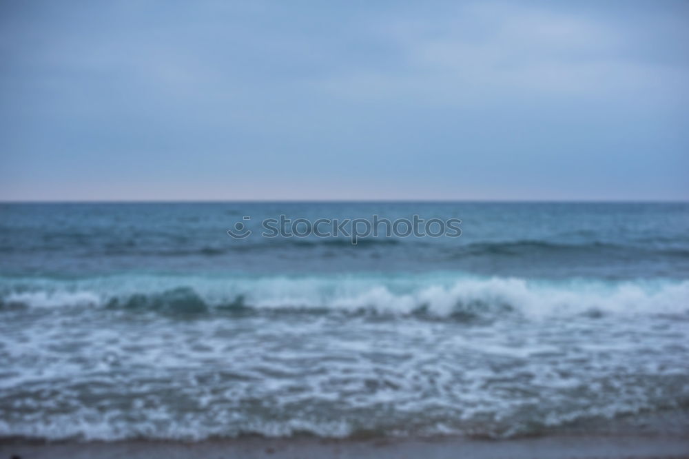 Similar – Image, Stock Photo Man in wetsuit swimming in ocean