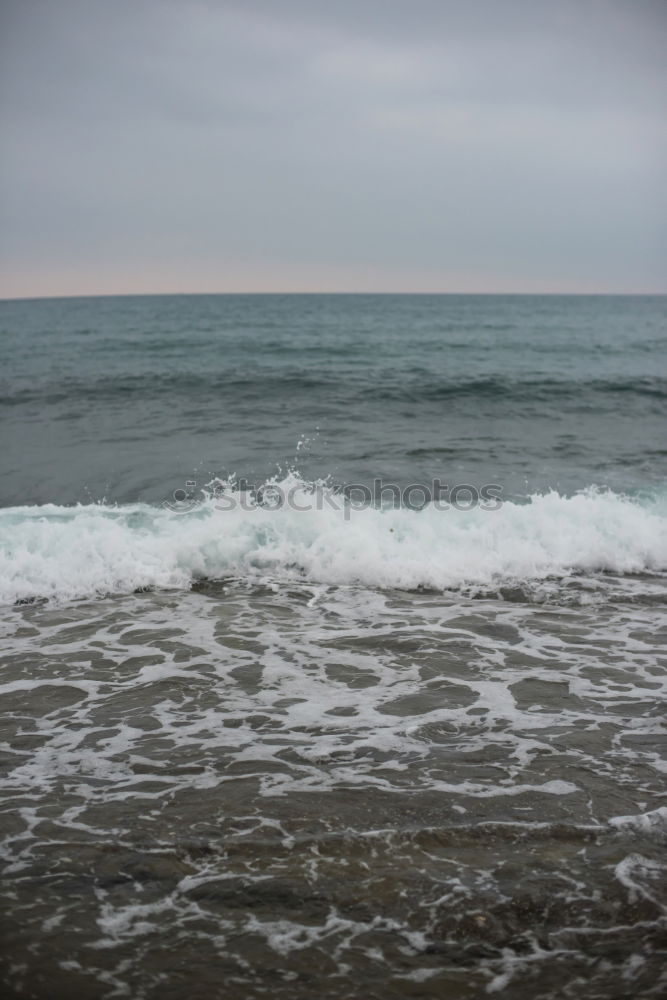 Similar – Red Flag Beach Ocean