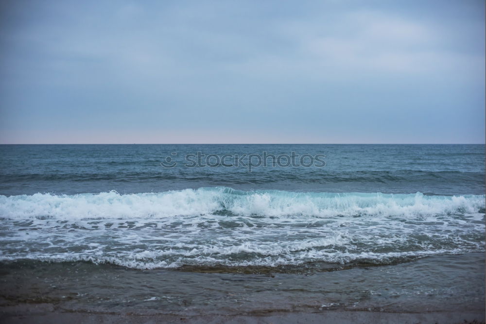 Similar – Image, Stock Photo Man in wetsuit swimming in ocean