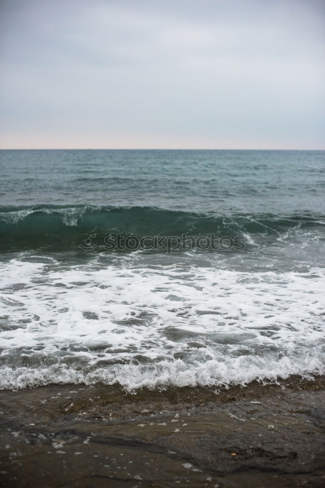 Similar – Red Flag Beach Ocean