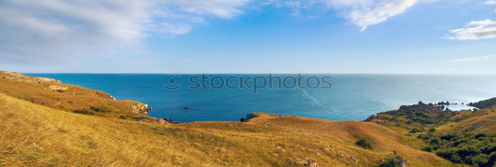 Similar – Image, Stock Photo Blue sea waters in spring. Sea coast of Crimea