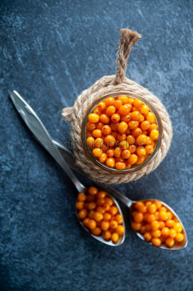 Similar – Image, Stock Photo Kumquat fruits on a blue background