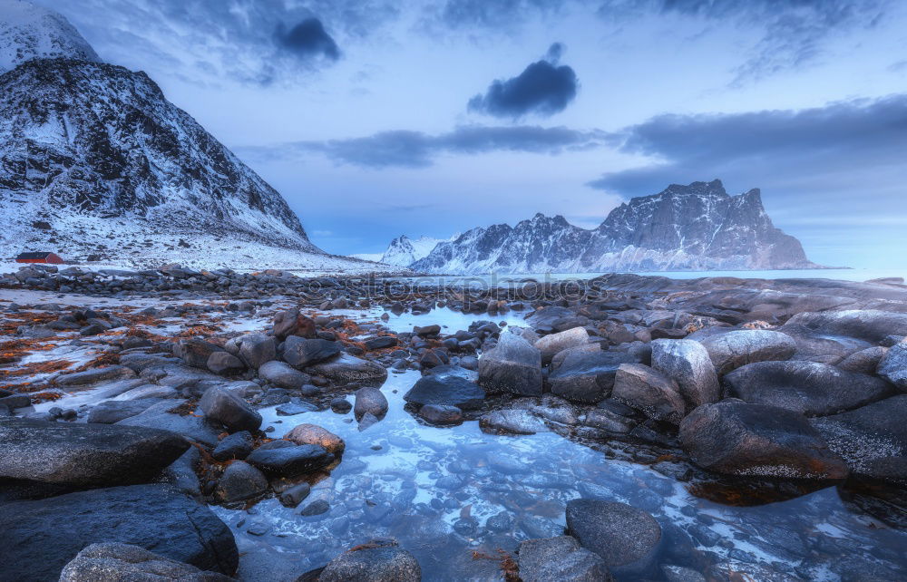 Similar – Image, Stock Photo Vestrahorn, island