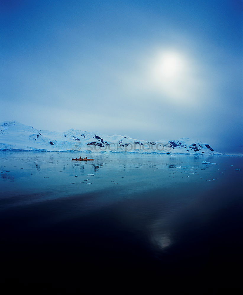 Similar – Penguins on glacier Ocean