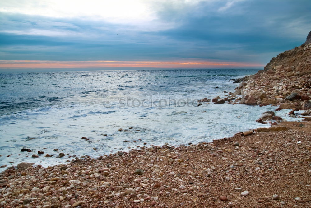 Similar – Image, Stock Photo The lonely beach Canaries