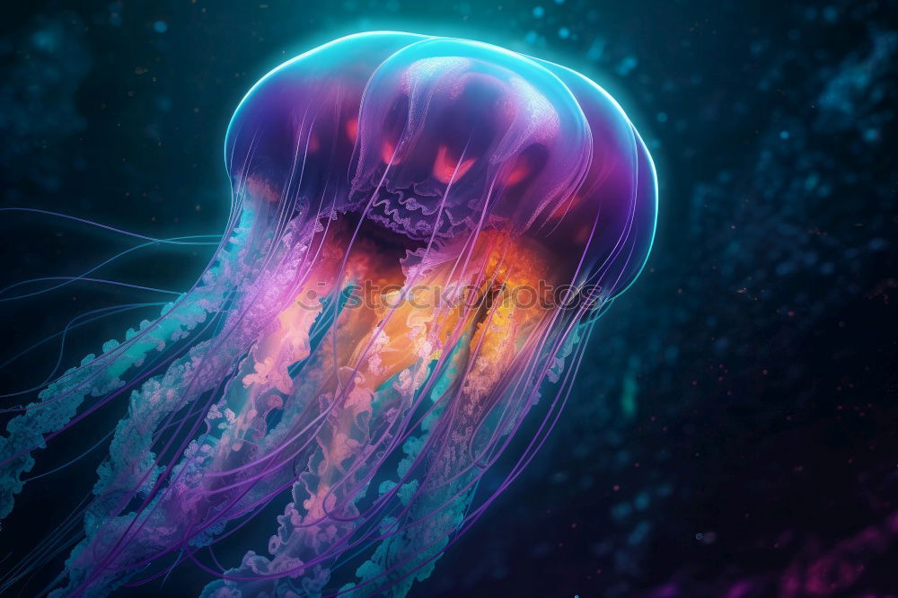 Luminous jellyfish