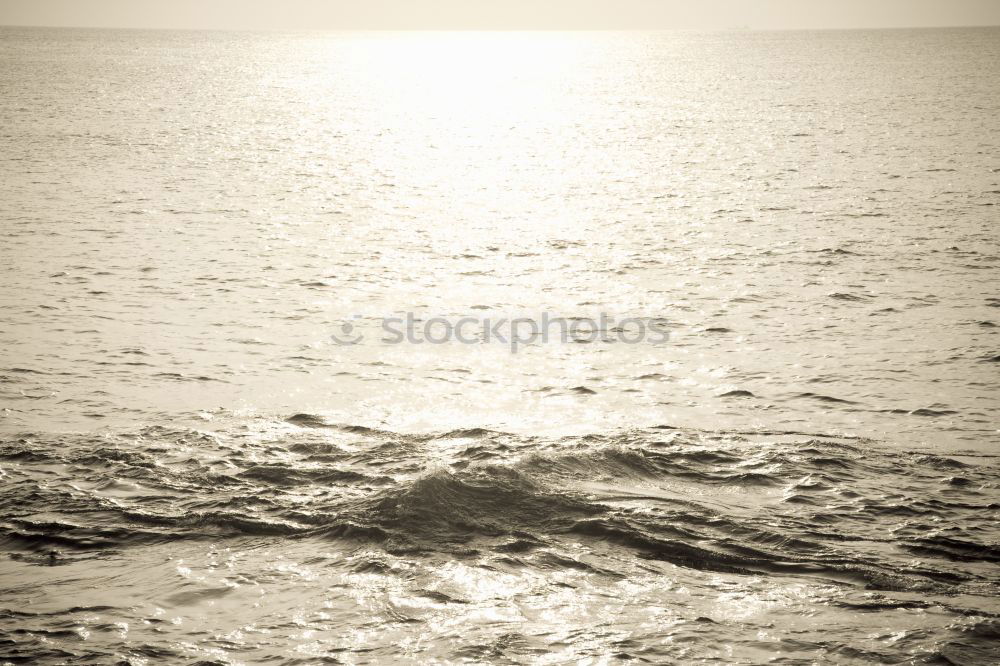 Similar – Image, Stock Photo setting sun on the sea in Lorient in France