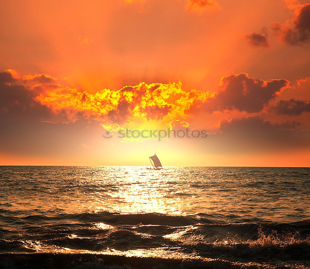 Similar – Sunset & Ships