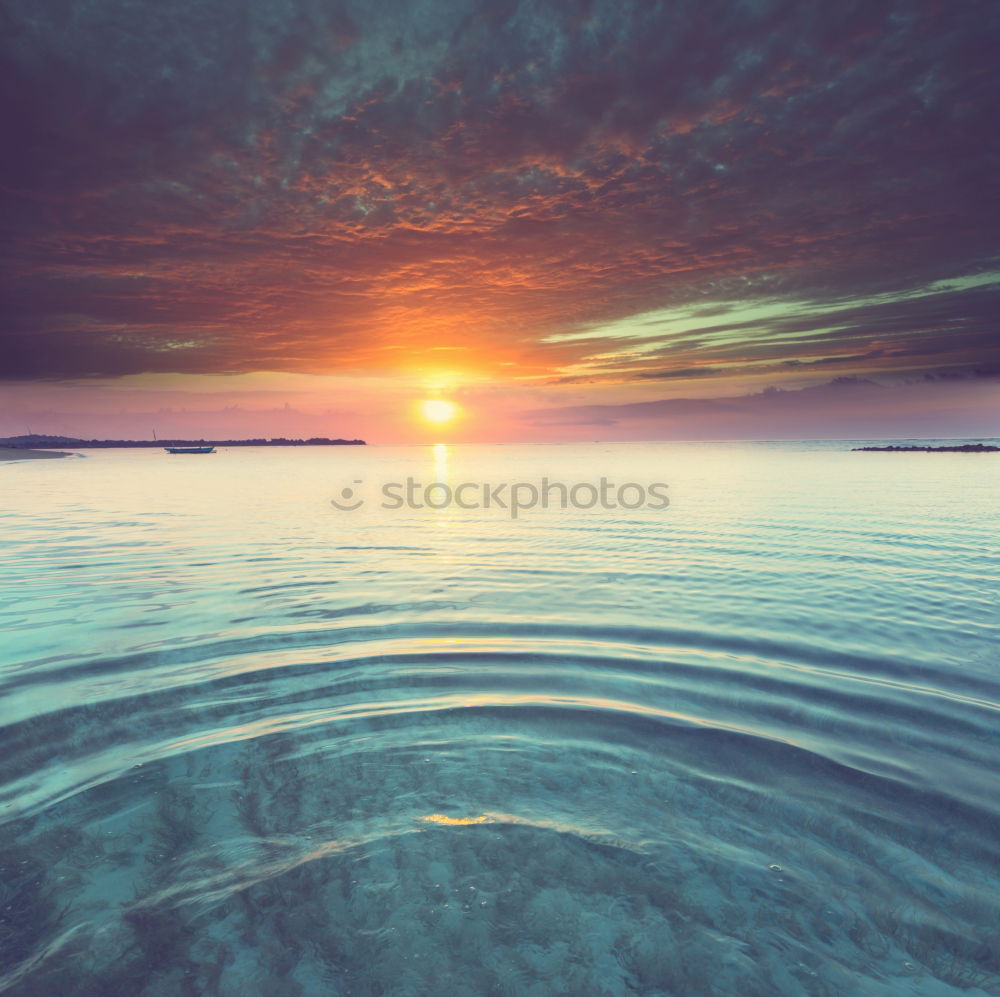 Similar – Image, Stock Photo Sunset behind the clouds