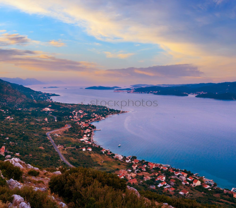 Similar – Image, Stock Photo Dubrovnik at sunset