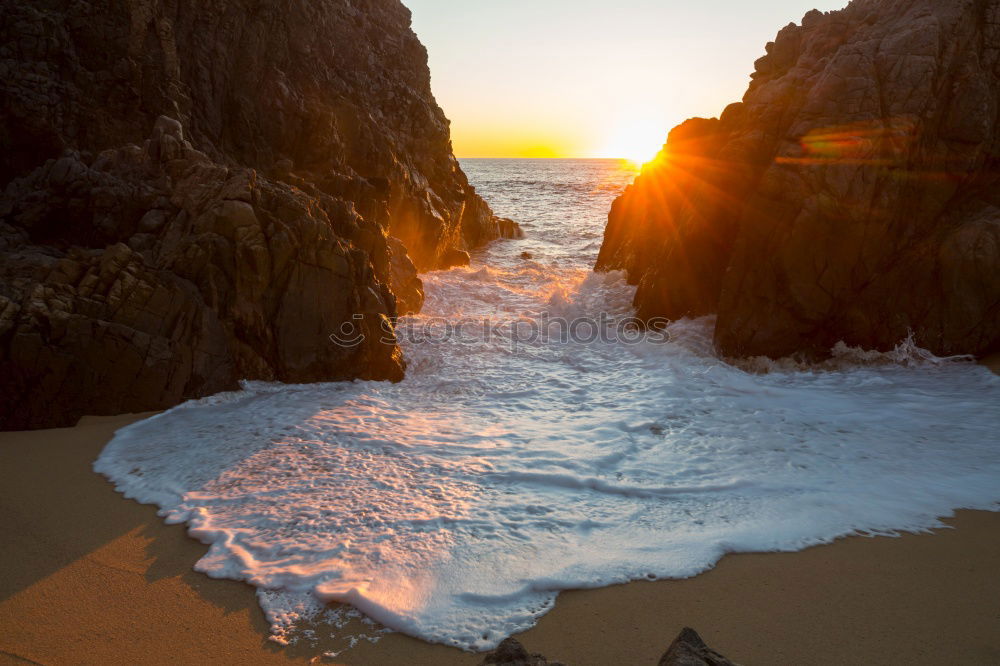 Similar – Beach of Sagres Ocean