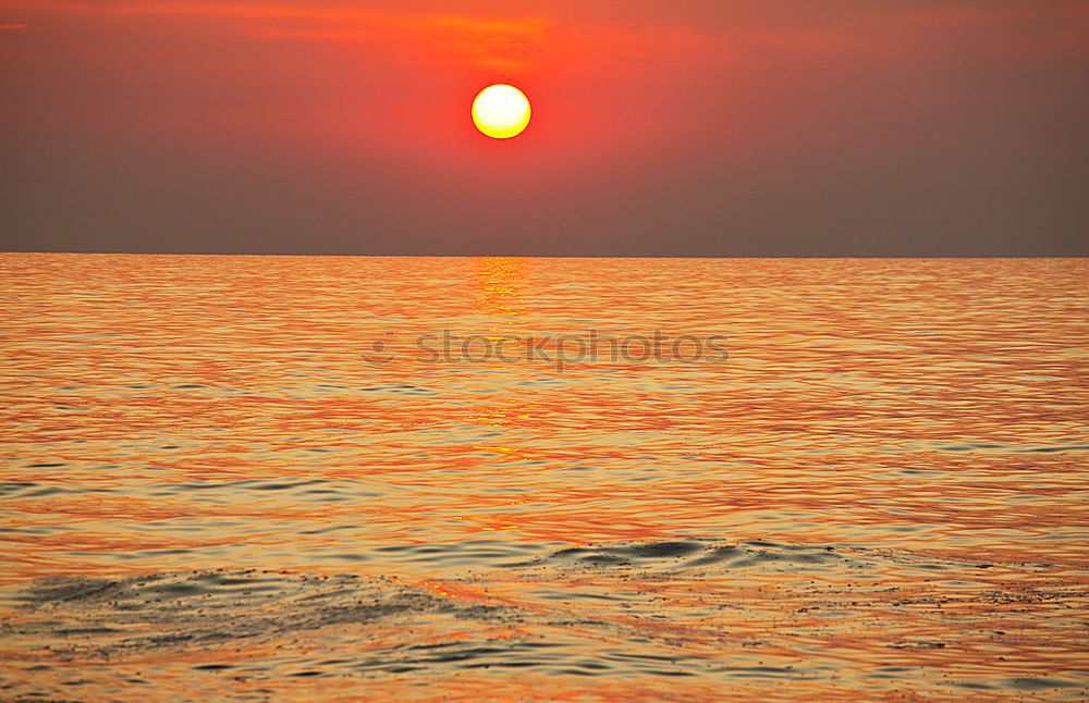 Sunset & Ships