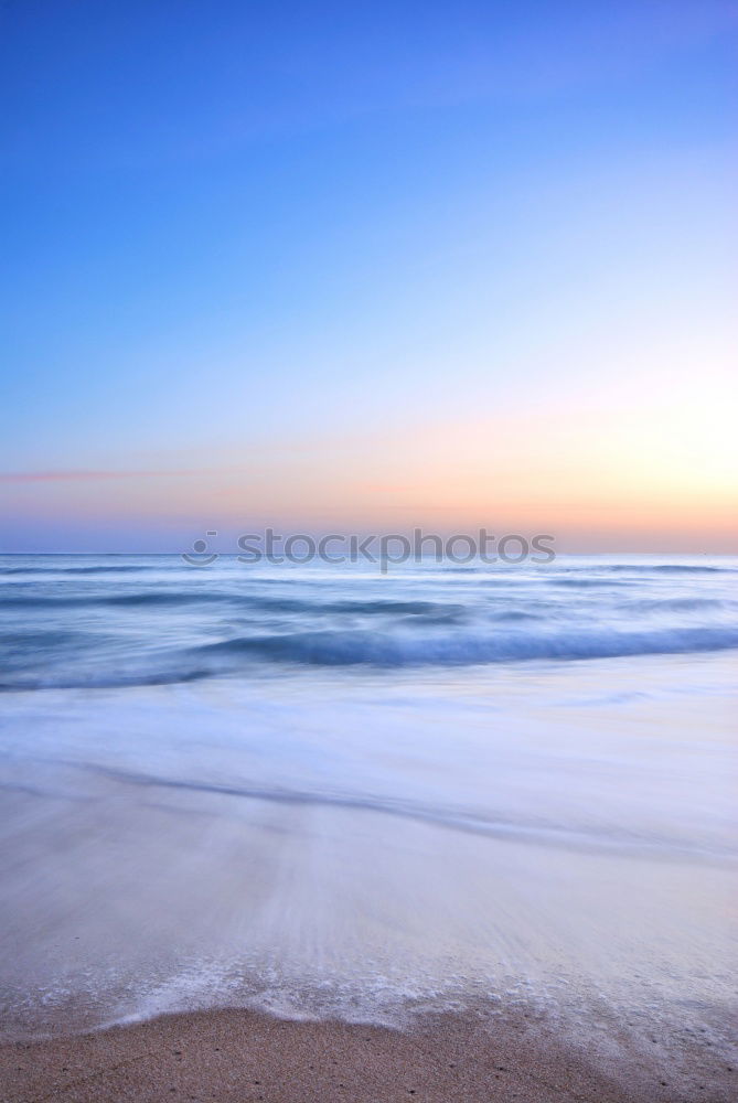 Similar – Image, Stock Photo Sea waving near rough rocks during sunset