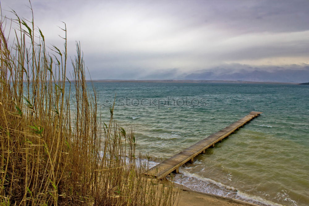 Similar – Image, Stock Photo Storm over Lake Garda II