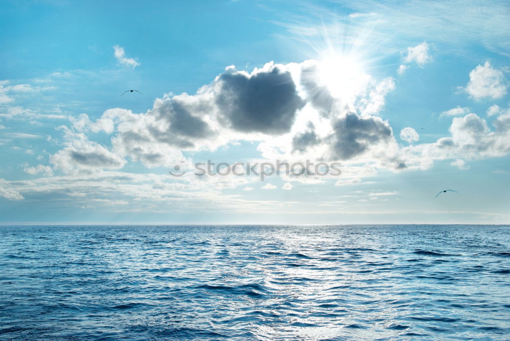 Similar – Image, Stock Photo stern water of a ship in the North Sea