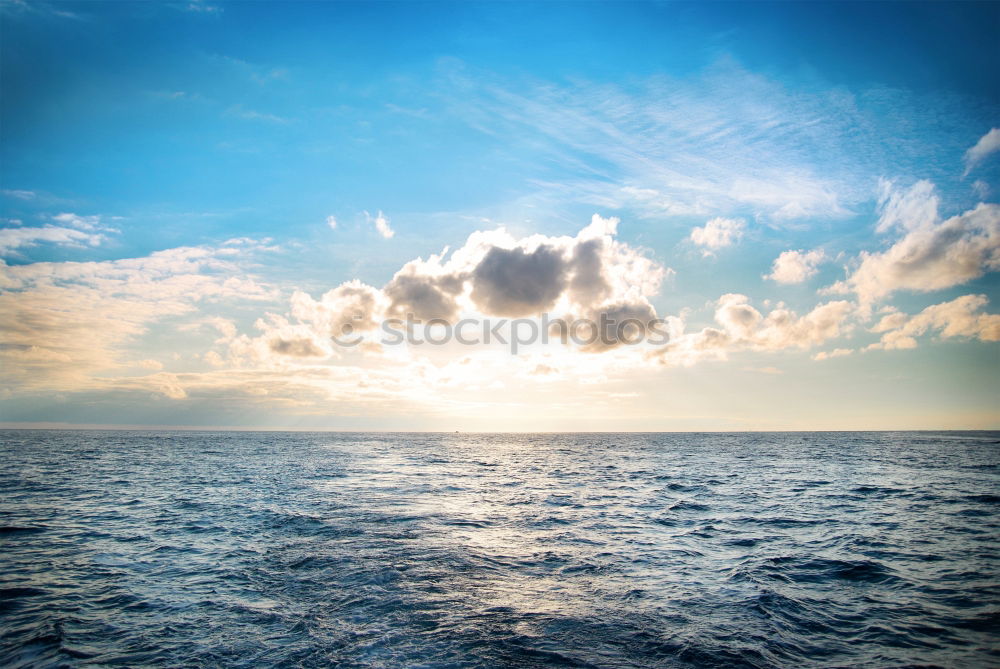 Similar – Image, Stock Photo stern water of a ship in the North Sea