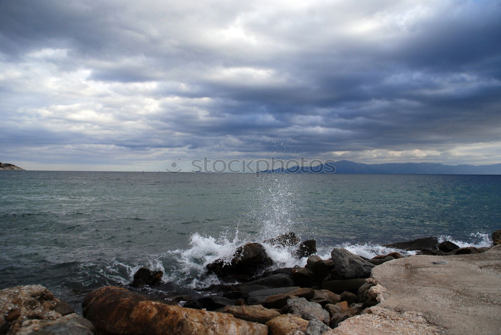 Similar – Image, Stock Photo round trip Watercraft Wet