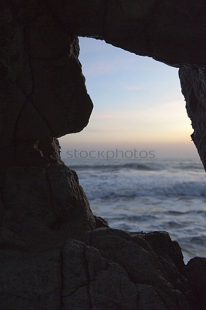 Similar – Woman looking out to sea