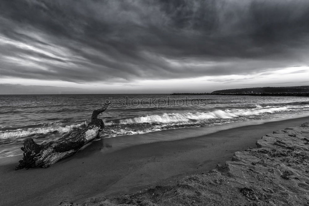 Similar – Sturm am Weststrand See