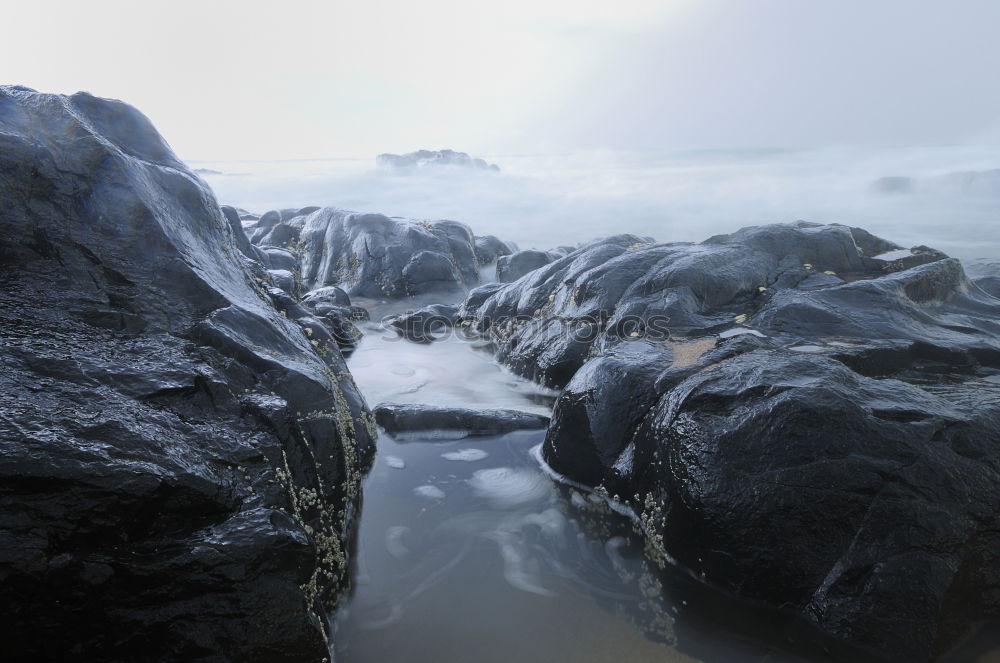 Similar – Image, Stock Photo Fog water on Table Mountain