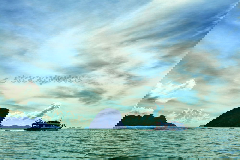 Similar – Image, Stock Photo in longtailboat Thailand