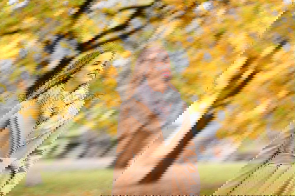 Similar – Image, Stock Photo autumn walk Feminine