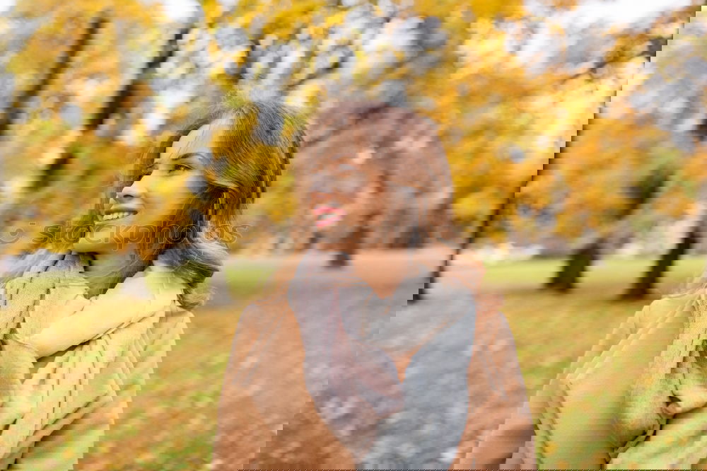 Similar – Image, Stock Photo autumn walk Feminine