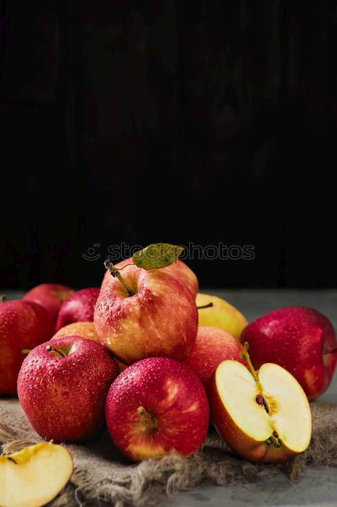 Similar – Image, Stock Photo Cake? Apple sauce? Apple pancake? Casserole?