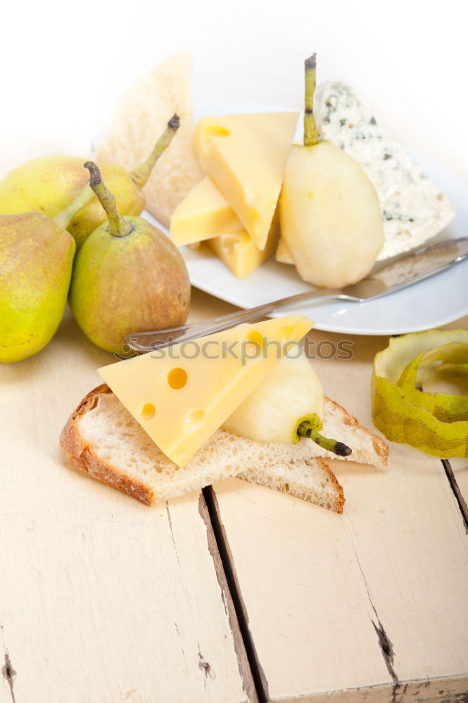 Similar – Image, Stock Photo cheese and grapes board