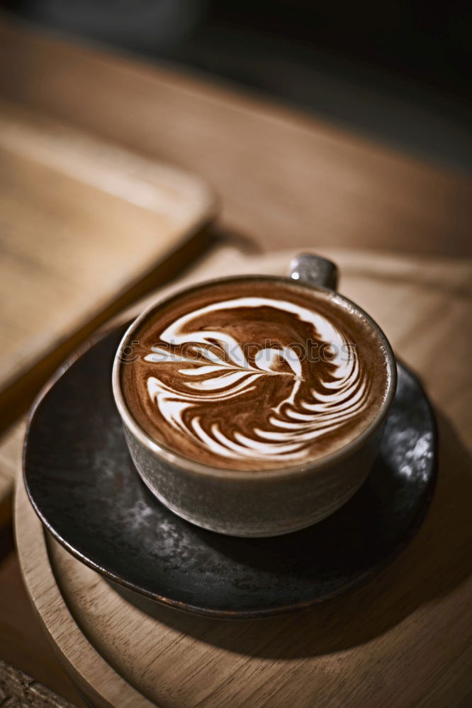 Similar – Image, Stock Photo cappuccino Nutrition