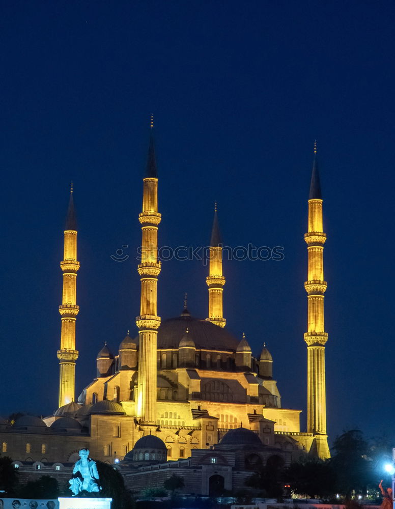 Similar – Blue mosque in grey I