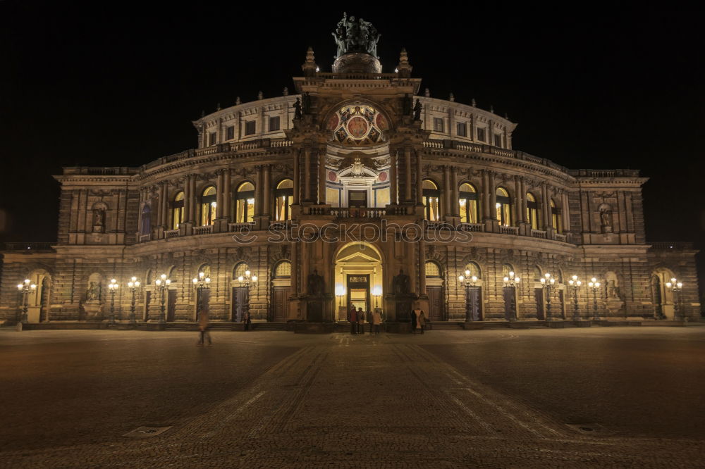 Similar – Semperoper bei Nacht