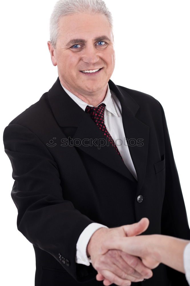 Similar – Image, Stock Photo Smiling old man with white hair