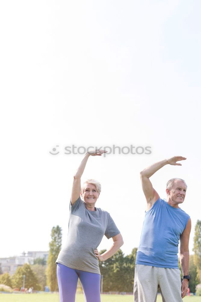 Similar – Image, Stock Photo stretching Lifestyle