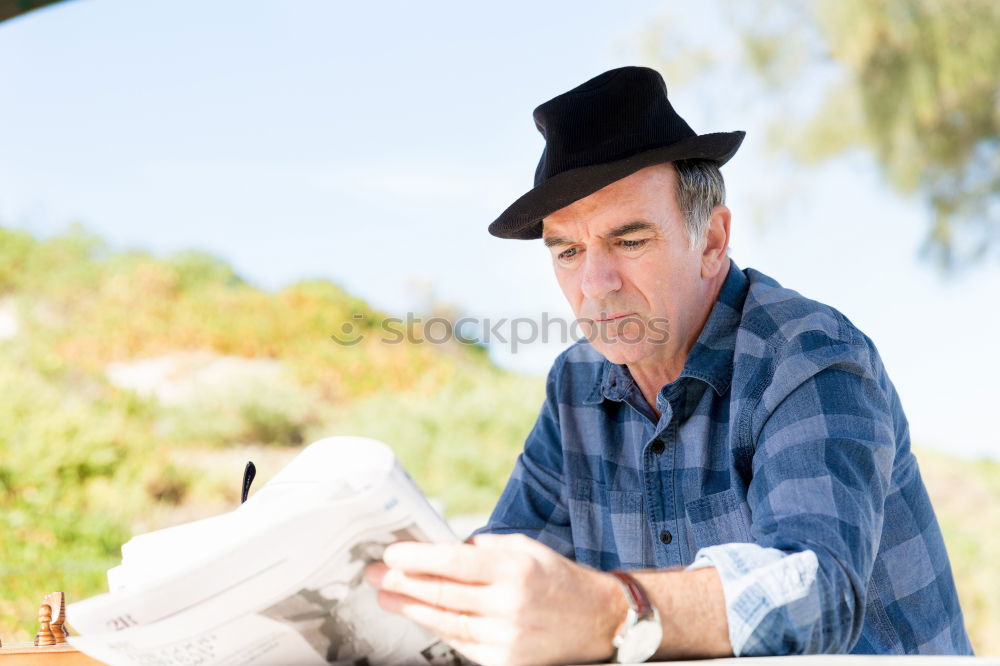 Similar – Image, Stock Photo Cat sitting next to eating man in the alpine hut