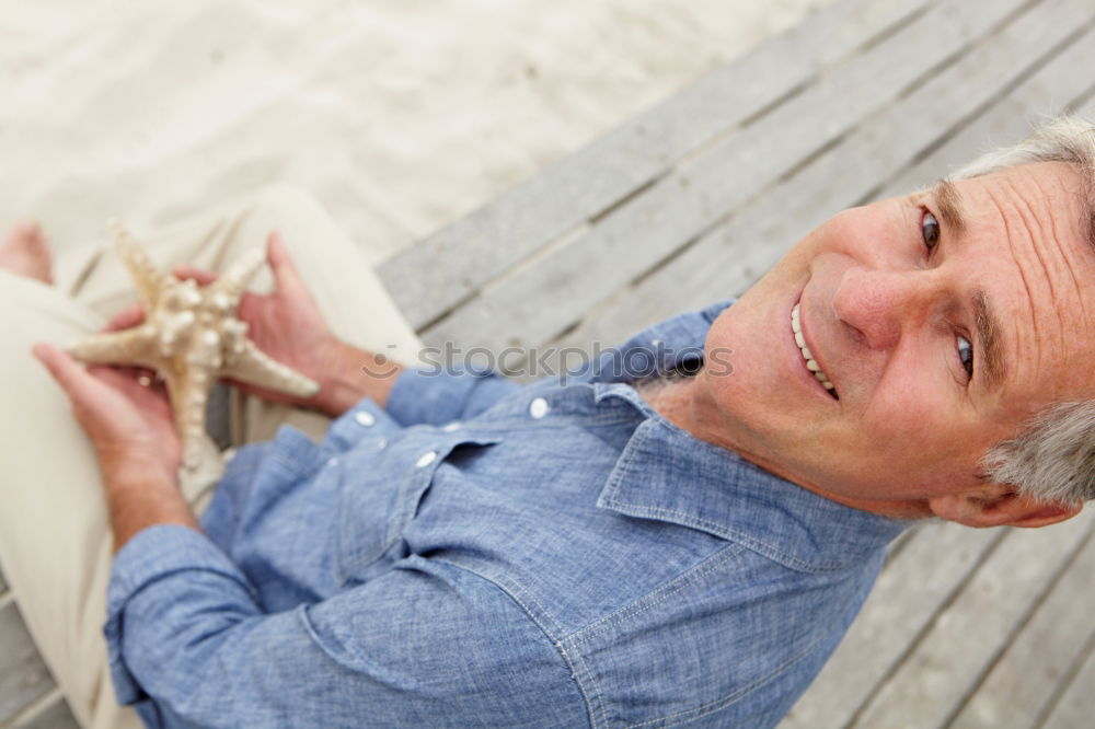 Similar – Image, Stock Photo Chilling in a wicker beach chair