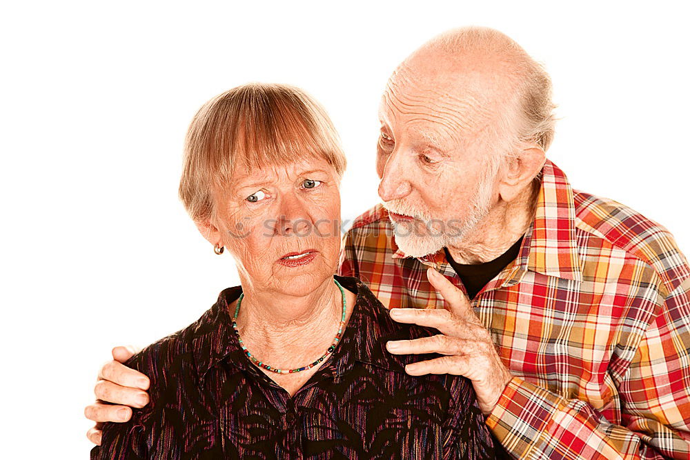 Similar – young man and old woman going for a walk