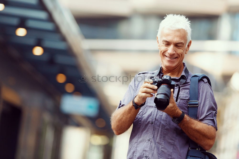 Similar – Image, Stock Photo Businessman in the Street.