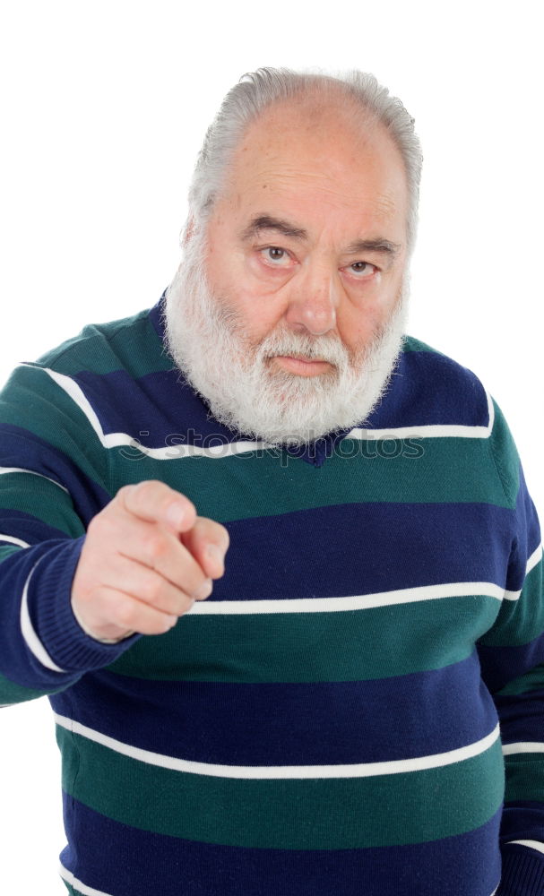 Similar – Image, Stock Photo Smiling old man with white hair