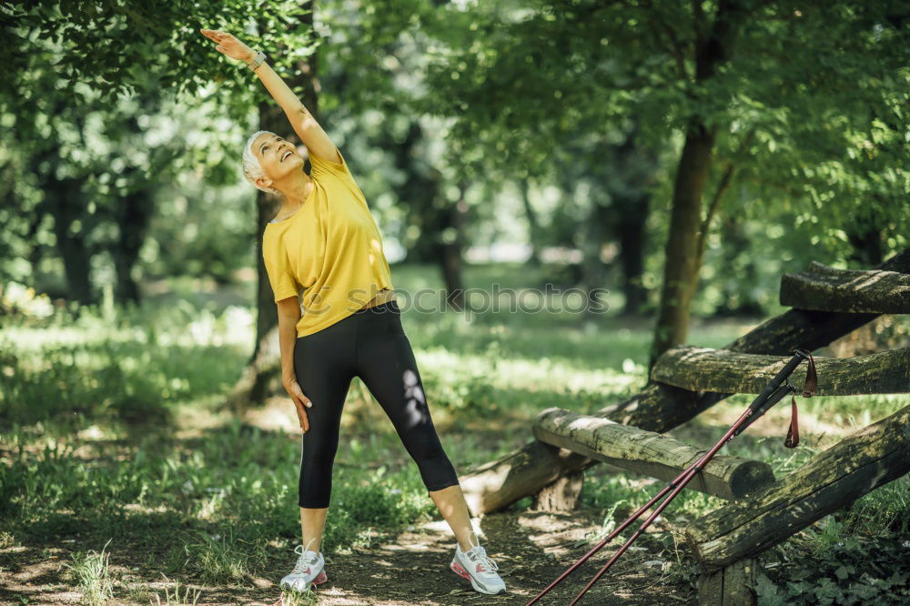 Similar – athletic woman resting