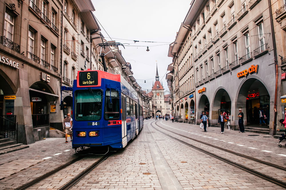 Similar – Tram in the Old Town of Prague, Czech Republic