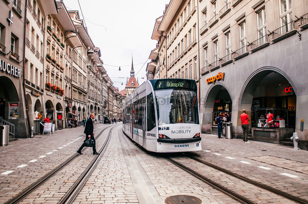 Similar – Tram in the Old Town of Prague, Czech Republic