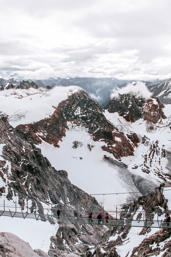 Similar – Blick auf die Ötztaler Alpen vom Rettenbachgletscher, Sölden