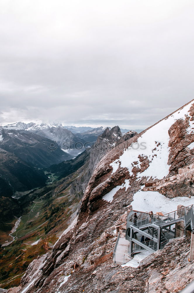 Similar – Image, Stock Photo wonderfull winter day on the Zugspitze