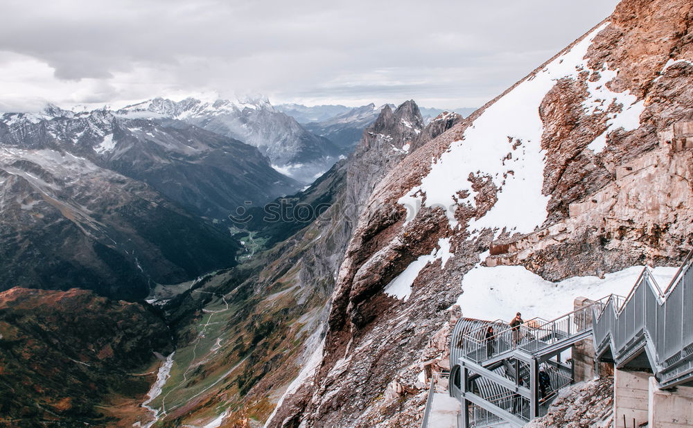 Similar – Image, Stock Photo wonderfull winter day on the Zugspitze