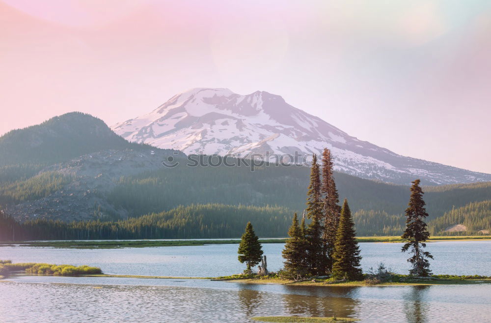 Mountain Lake in New Zealand III