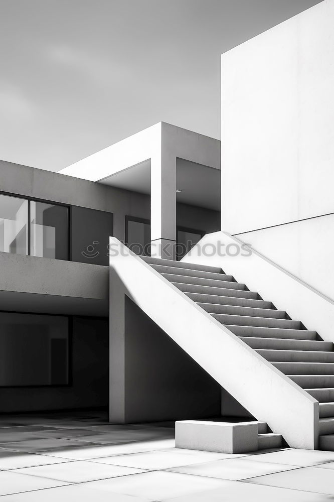 Image, Stock Photo Bauhaus master house II